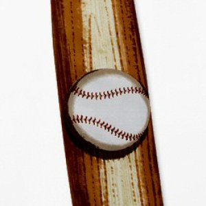 画像1: 野球バット型ネクタイ （シルク）