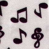 画像: ネクタイ　音符（スリム）　＜D＞