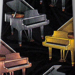 画像1: ネクタイ　グランドピアノ