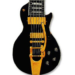 画像1: ギター型ネクタイ Black Beauty